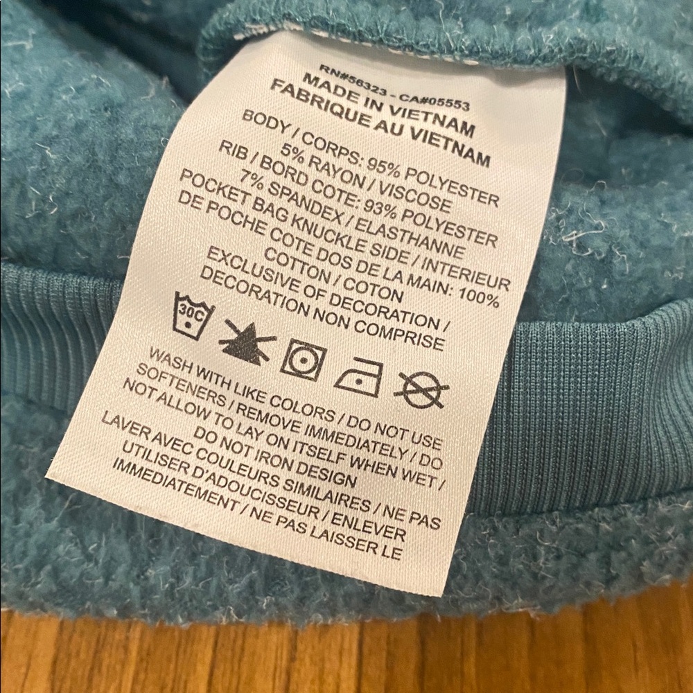 Nike Women's Therma Fleece Cowl Neck Cozy Training Pullover Sz Small - Picture 8 of 8